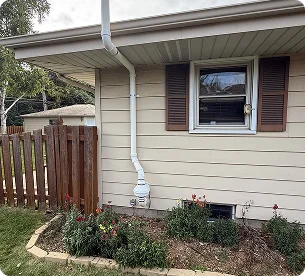 exterior radon mitigation system 1