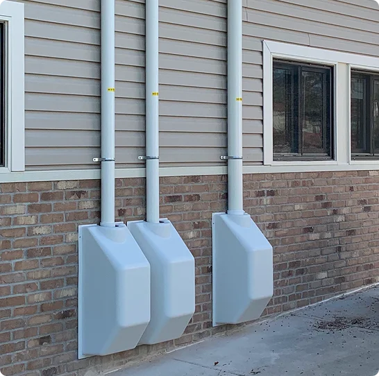 multi radon mitigation systems