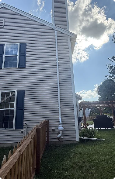 passive radon vent system