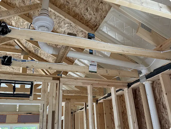 radon rough in new construction 1