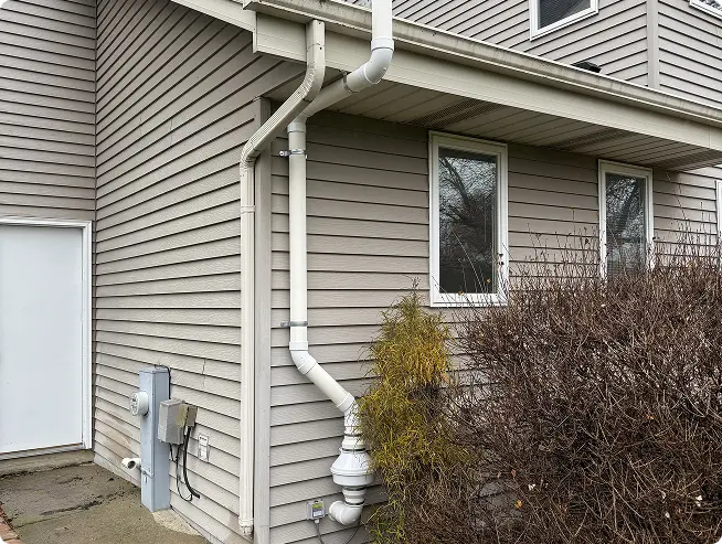 radon testing equipment setup