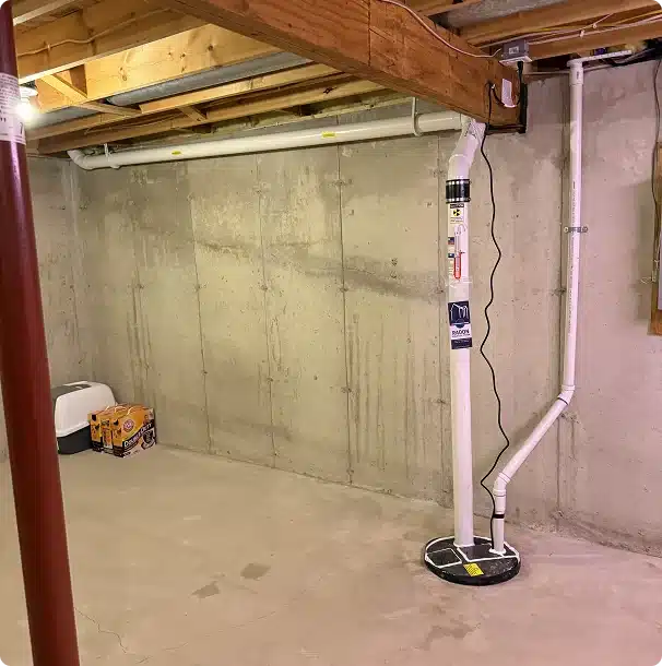 basement radon mitigation system 1 1