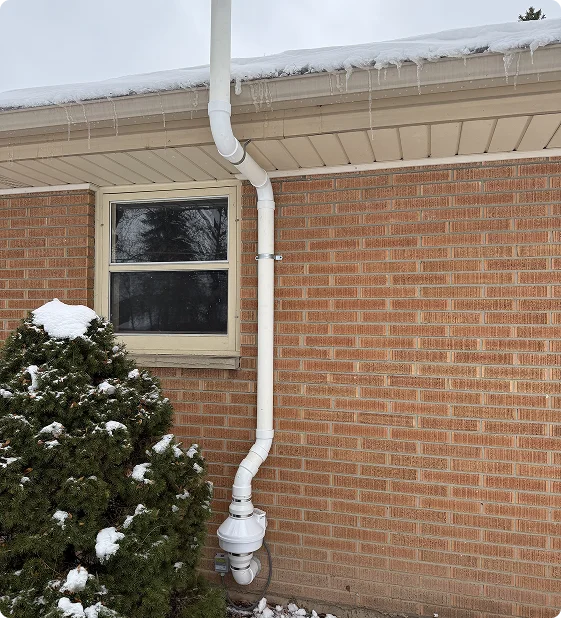 brick home radon mitigation 1