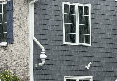 exterior radon vent pipe
