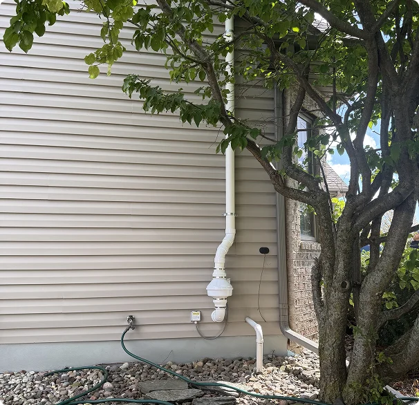 house radon mitigation system