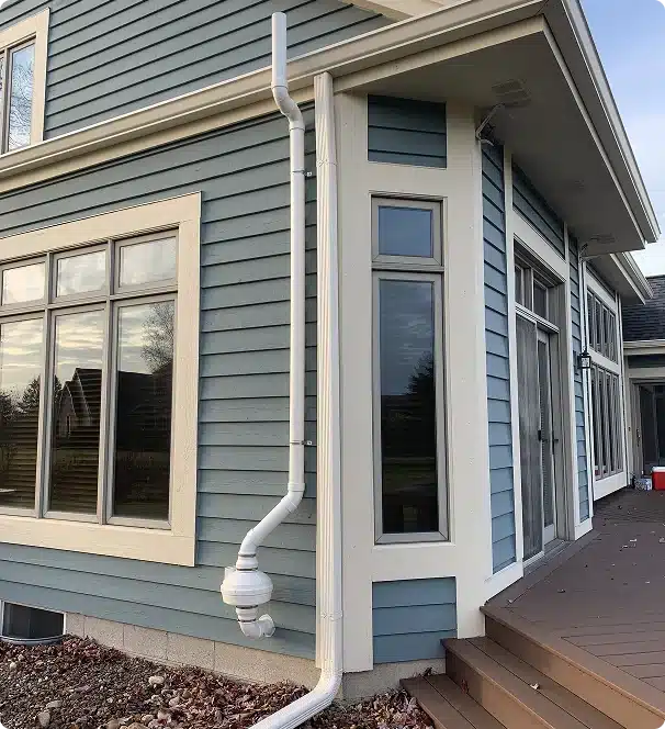 modern home radon mitigation system