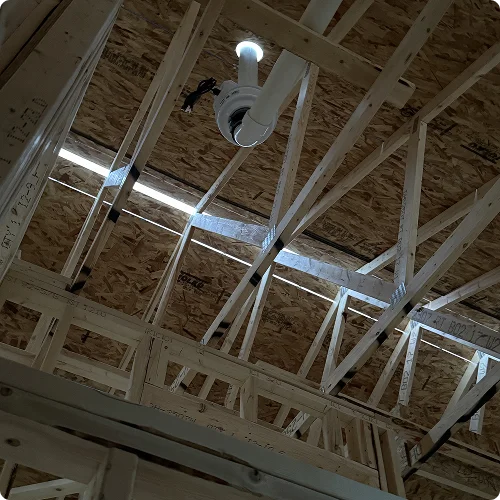 new construction radon vent