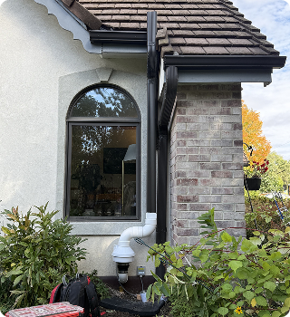 radon mitigation exterior fan
