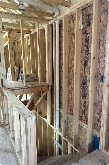 radon pipe new construction 1