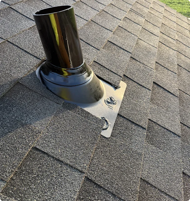 radon roof vent pipe