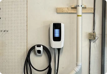 radon system monitor install