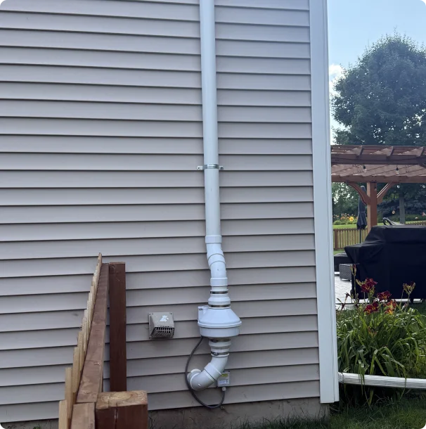 radon venting home exterior 4