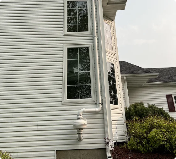 residential radon vent stack