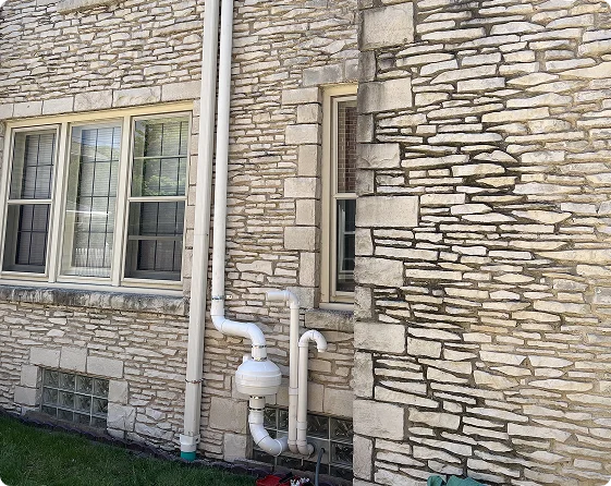 stone home radon mitigation