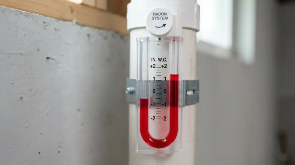 Radon System Inspection